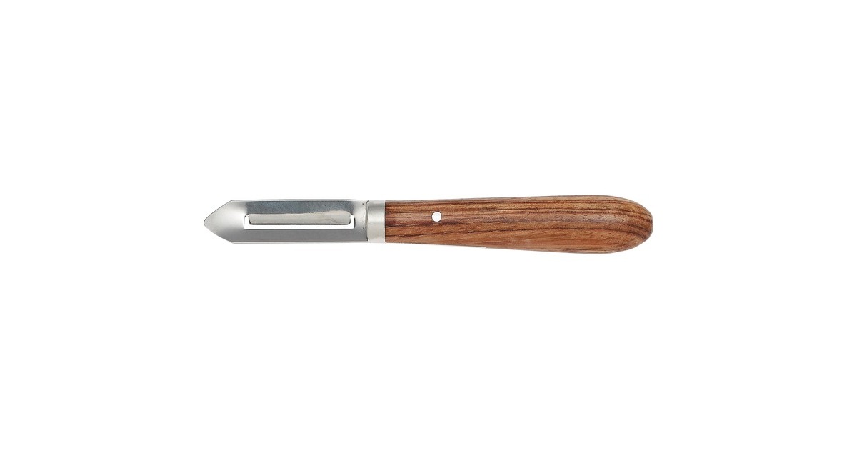 FiskarsClassic Schiller rechts 5 cm mes  (Houtkleur, Dunschiller | FSC-gecertificeerd Sucupira hout | rvs)