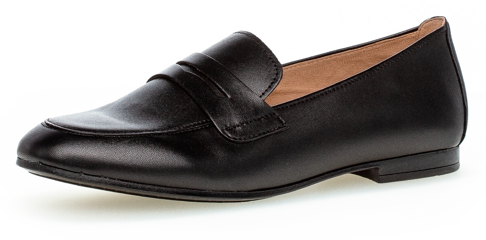 Gabor Loafer  Slipper, Business Schuh mit Zierriegel und Blockabsatz