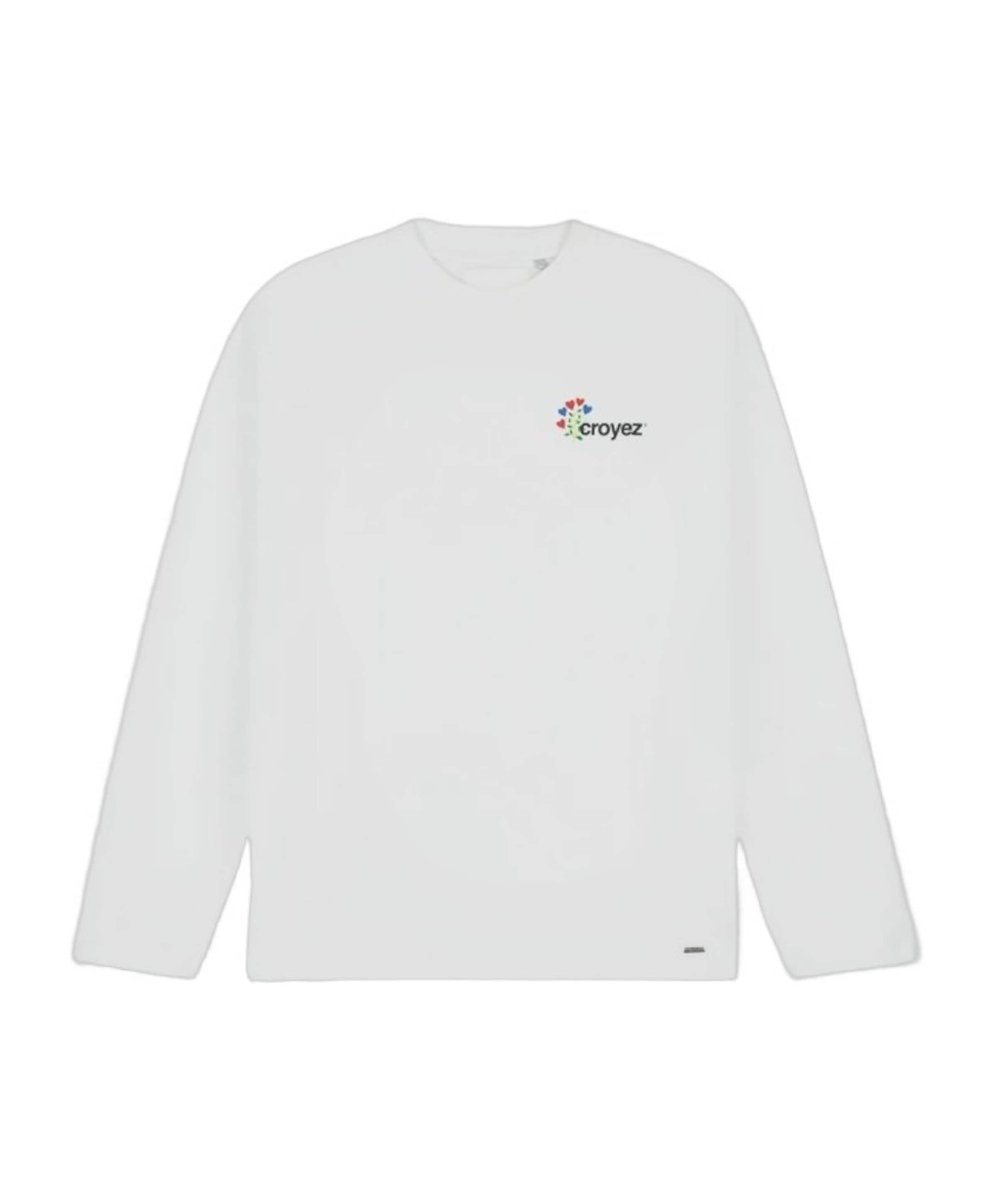Croyez homme Heren longsleeve wit