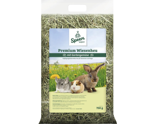 Speer's Premium Weidehooi met Tuingroenten Knaagdiervoer 750 g