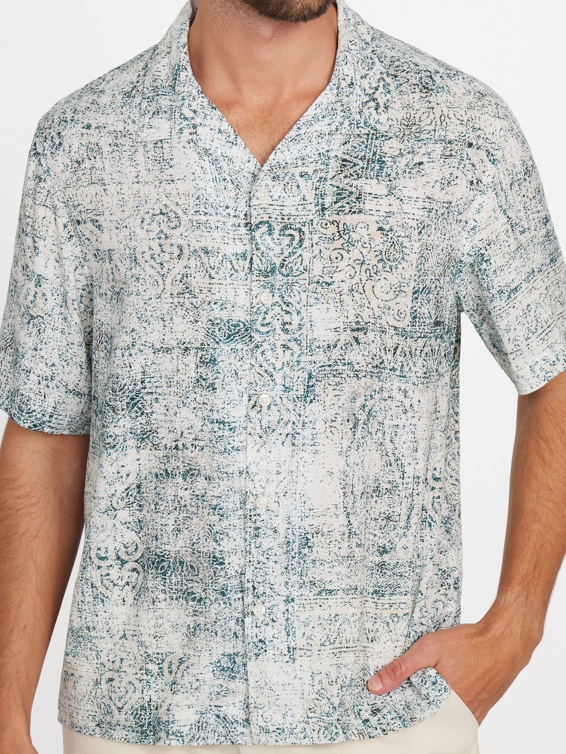 Camisa Eco Rayon Paisley