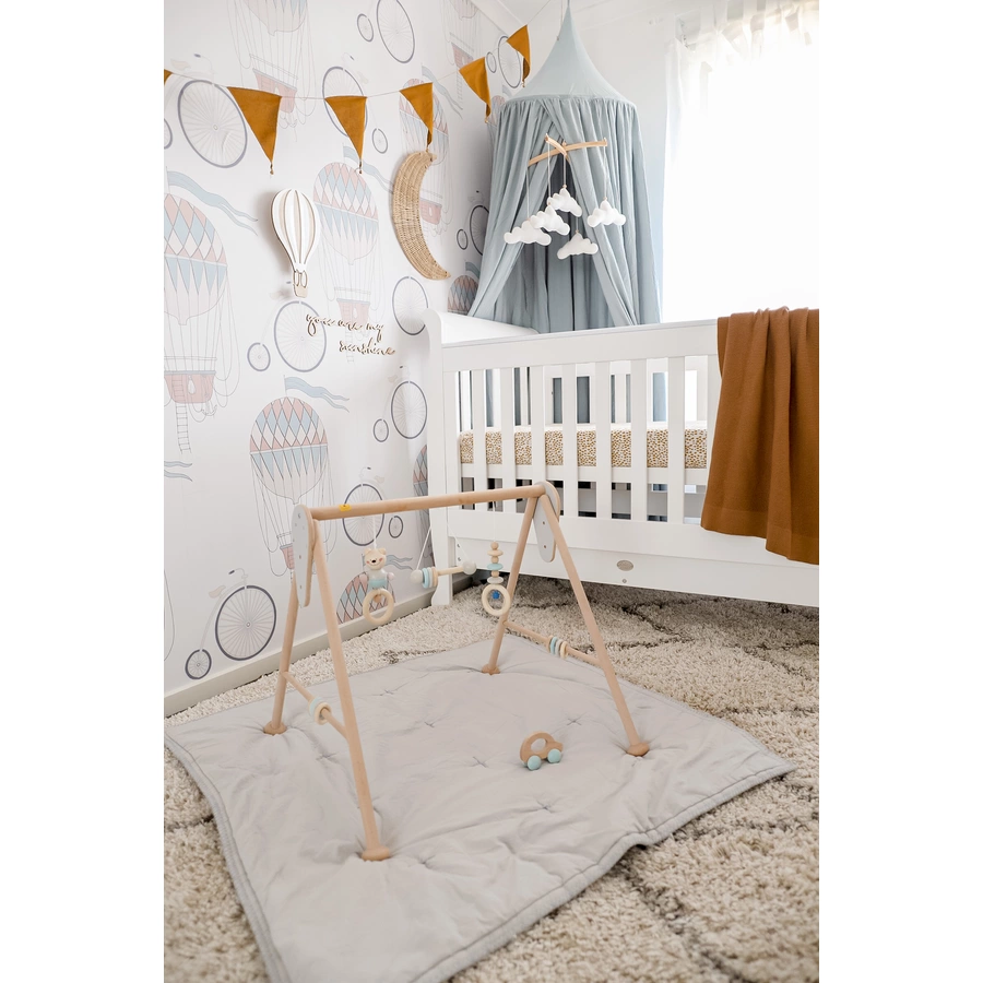 HESS Baby-Gym Bär, natur blau
