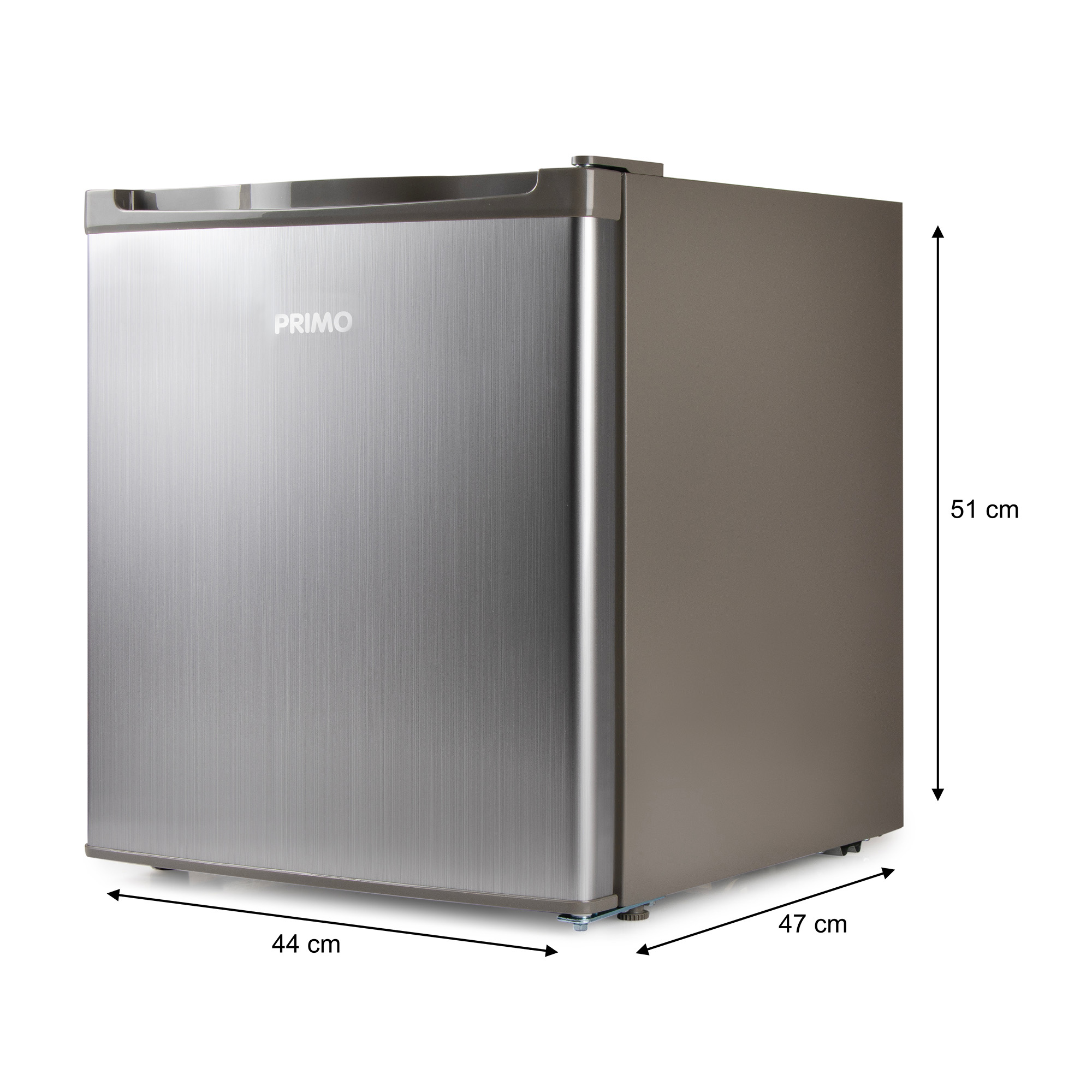 Primo PR147DV 33 liter mini vriezer - Silver