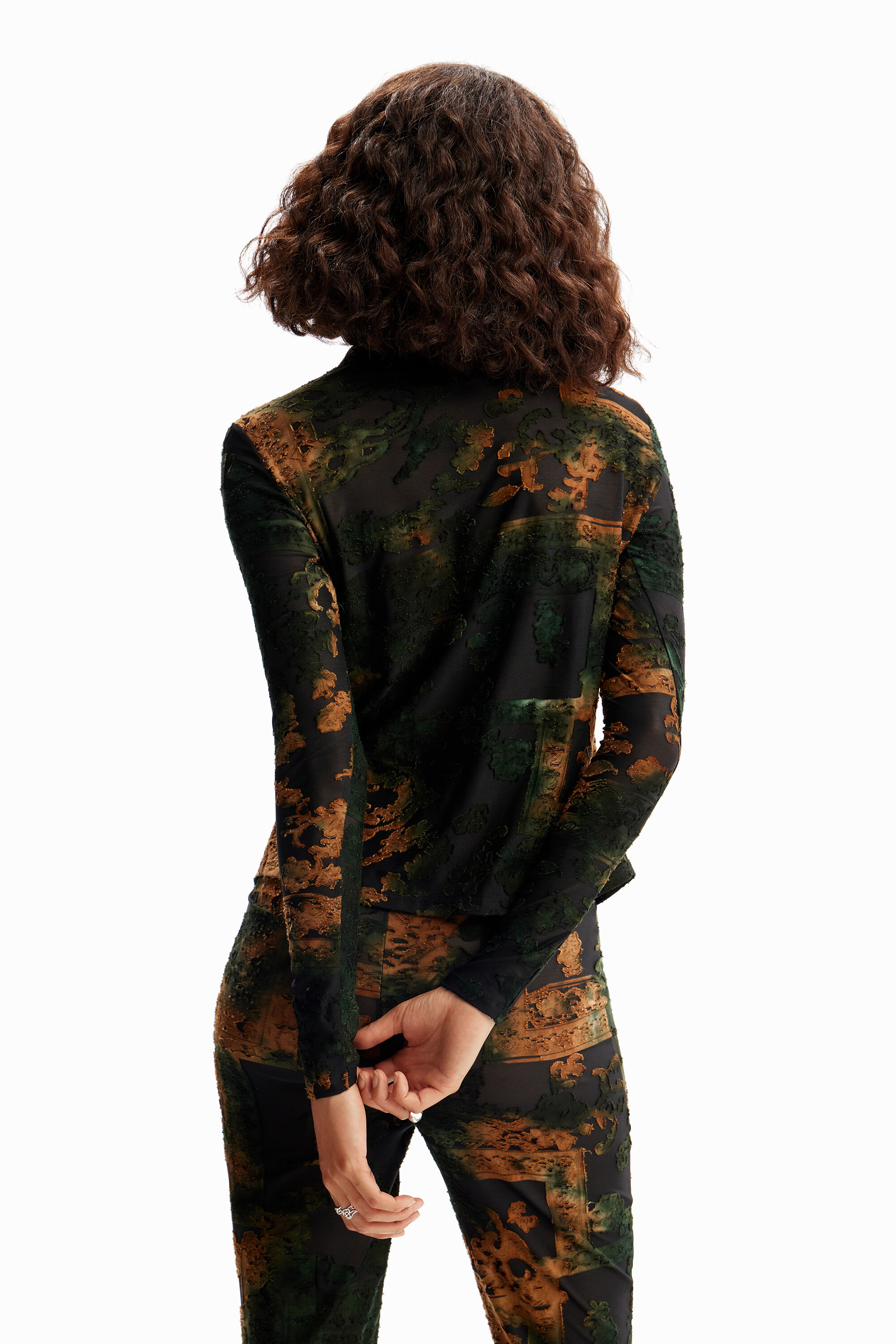 Devorei a camisa de aquarela