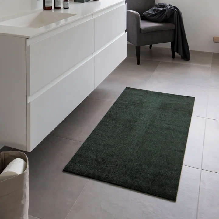 tica copenhagen - Fussmatte, 67 x 150 cm, Unicolor grau