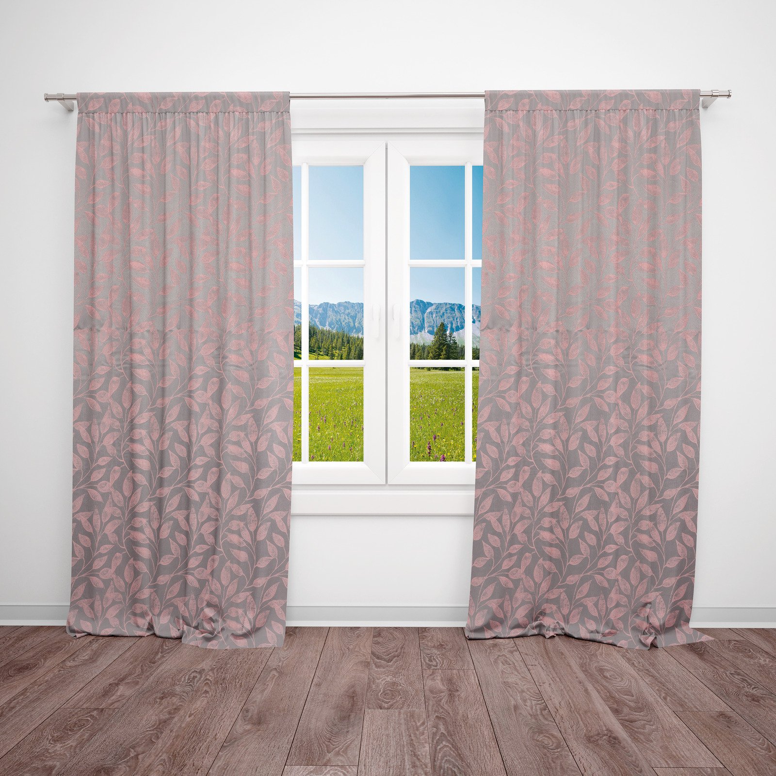 Fertigvorhang Jacquard Wabe 135 x 250 cm creme