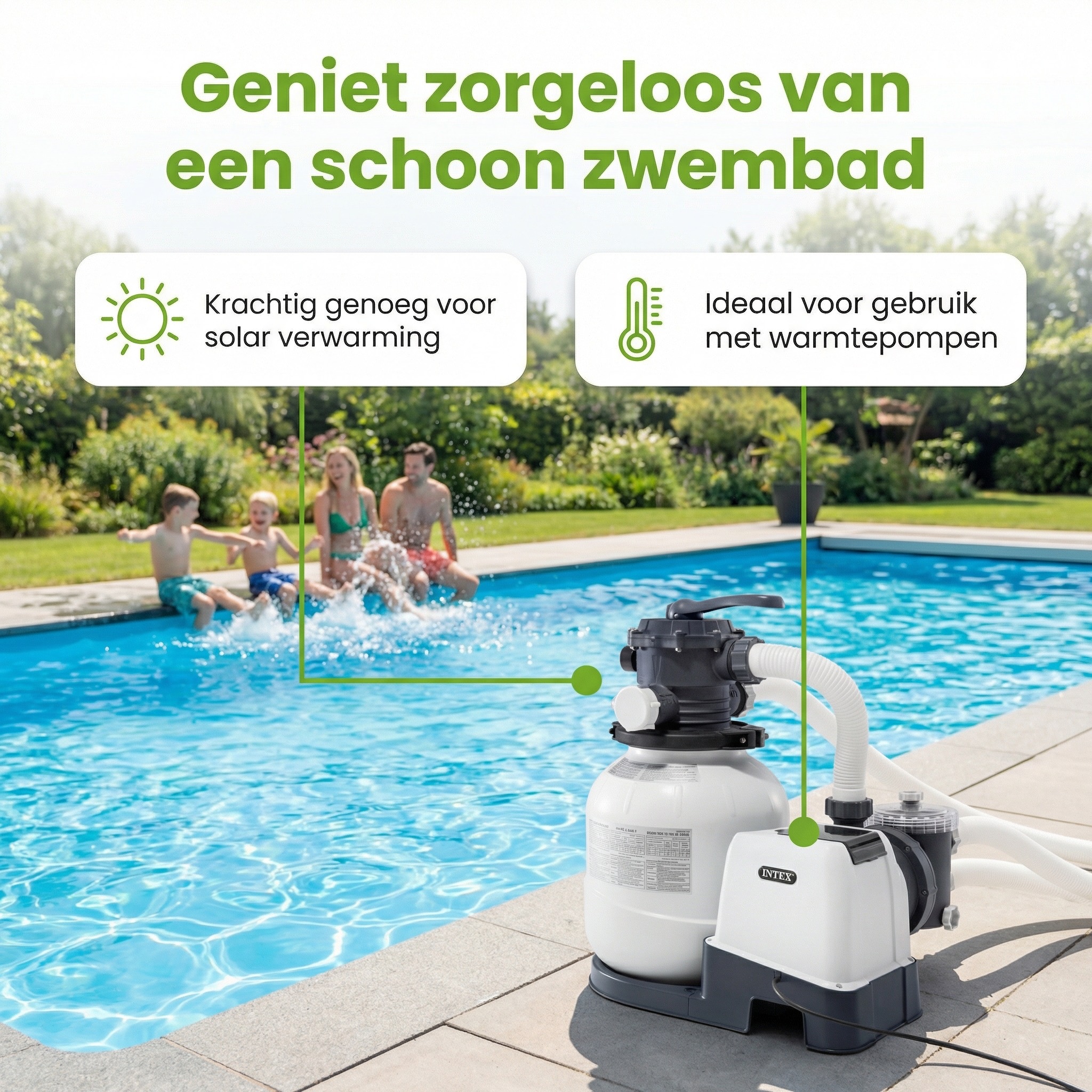Intex SX2100 6000 l/u zandfilterpomp