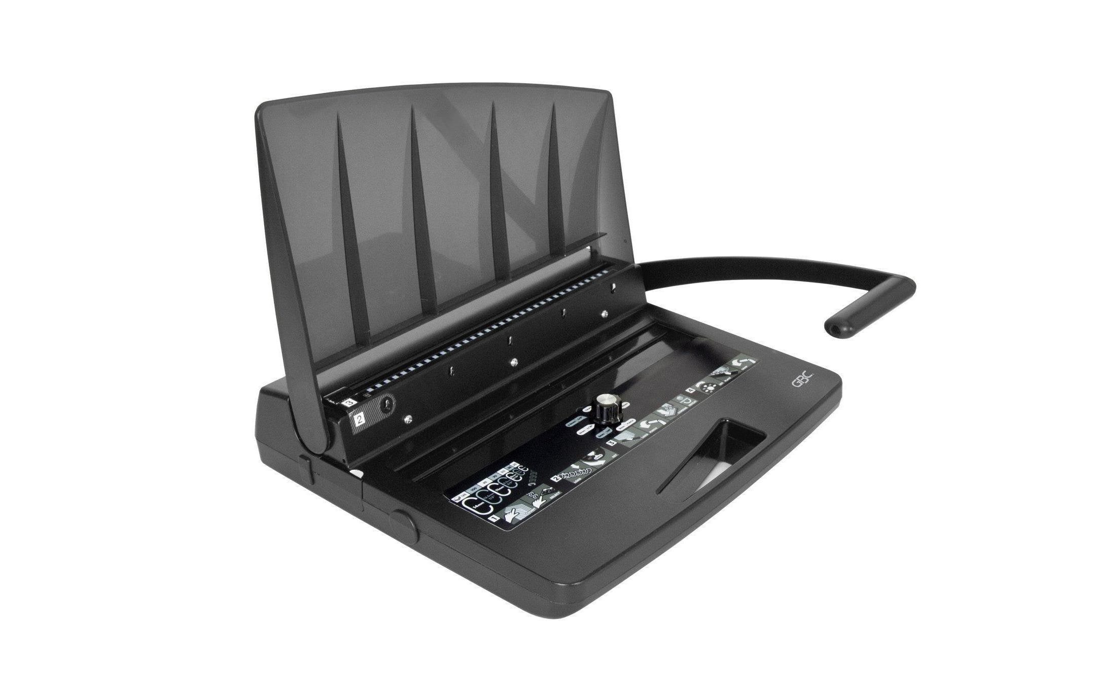 Drahtbindegerät WireBind W15 125 Seiten<br>Drahtbindegerät, das bis zu 15 Blatt auf einmal stanzt