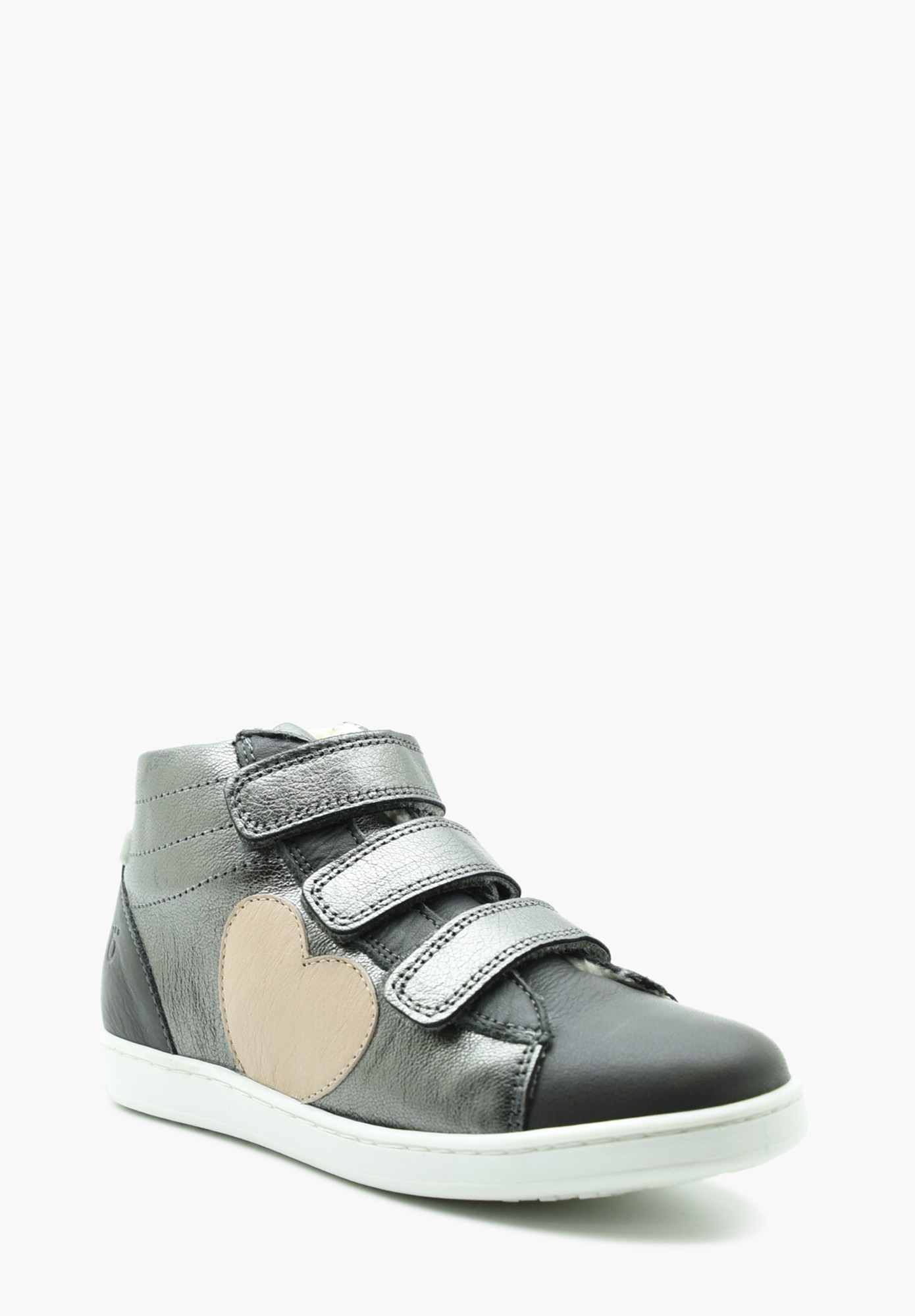 Cologny velcro TEX Wollfutter Kinder Anthrazit