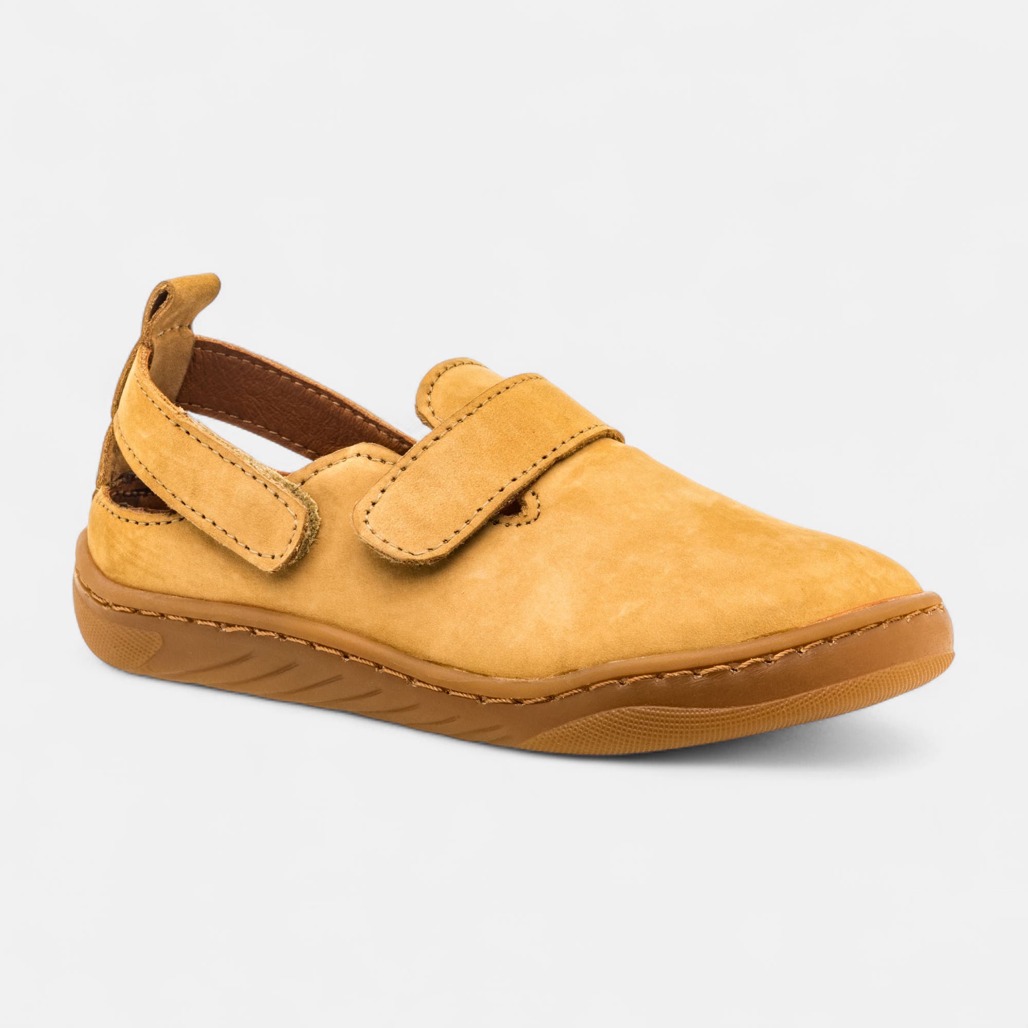 Mocassins Garçon en cuir cognac