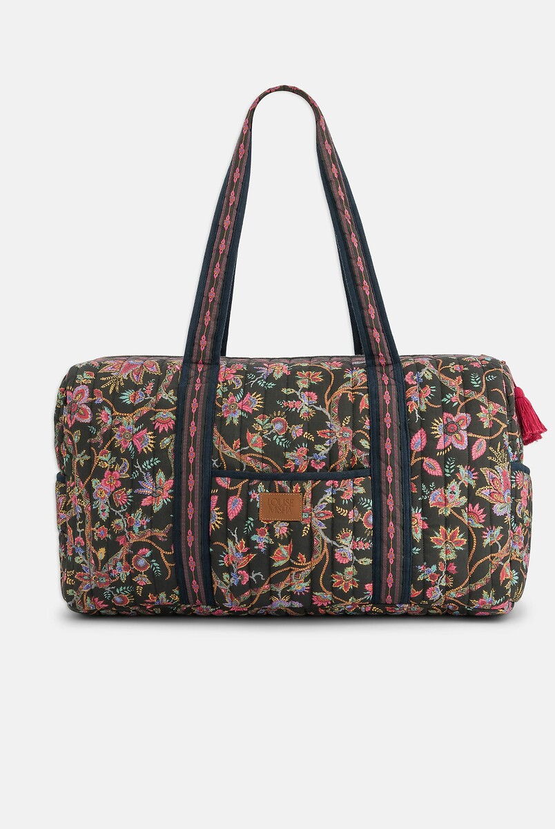 LOUISE MISHA<br>Bolsa de fim de semana estampada, BILBAO