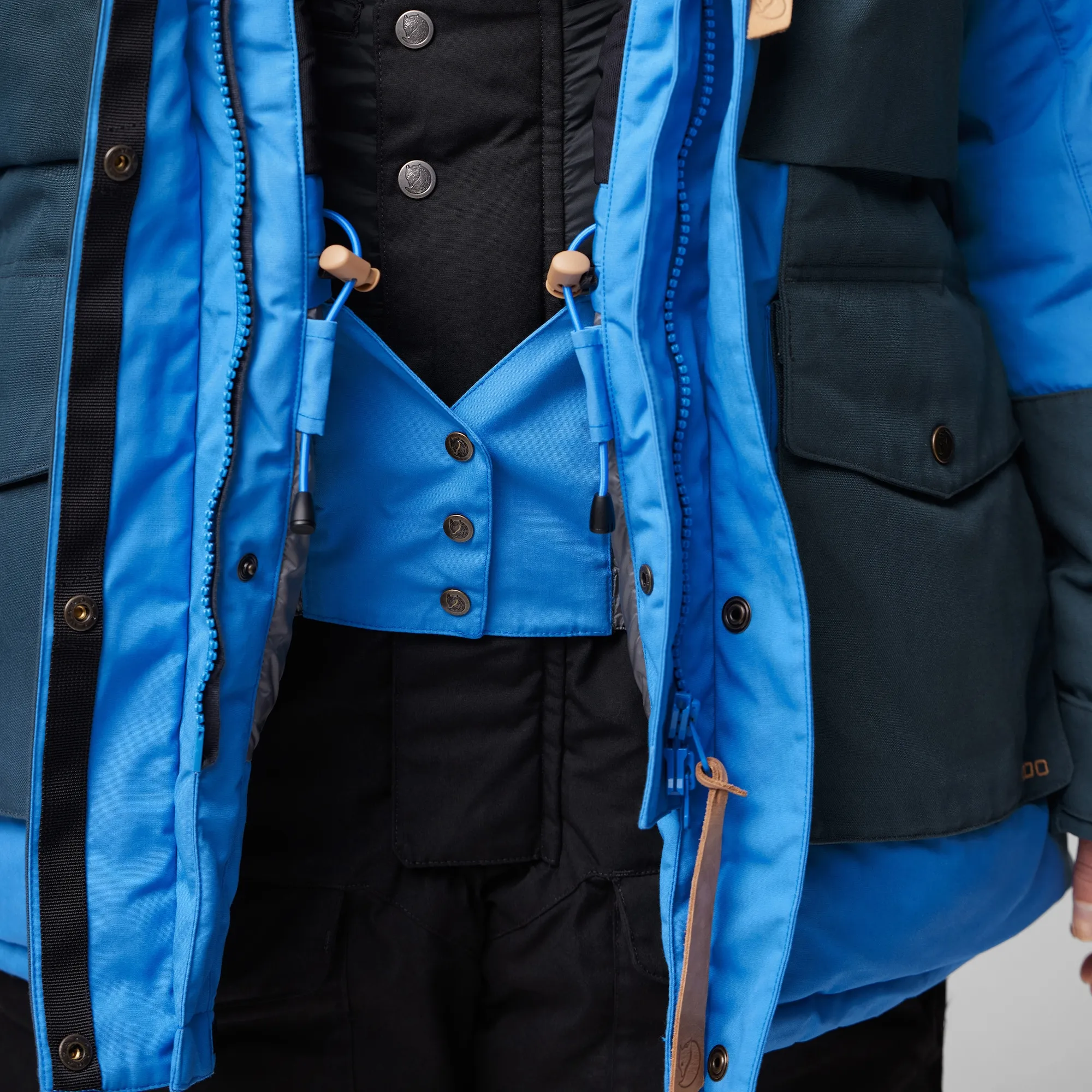 Fjällräven Polar Expedition Parka W Un Blue-Mountain Blue