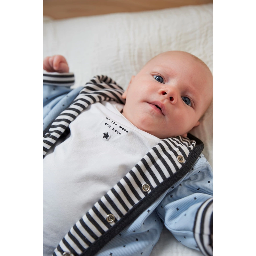 Feetje Wendejacke mit Kapuze Mini Person anthrazit-melange