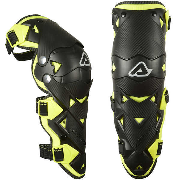Acerbis - Genouillères Impact Evo 3.0 Noir / Jaune