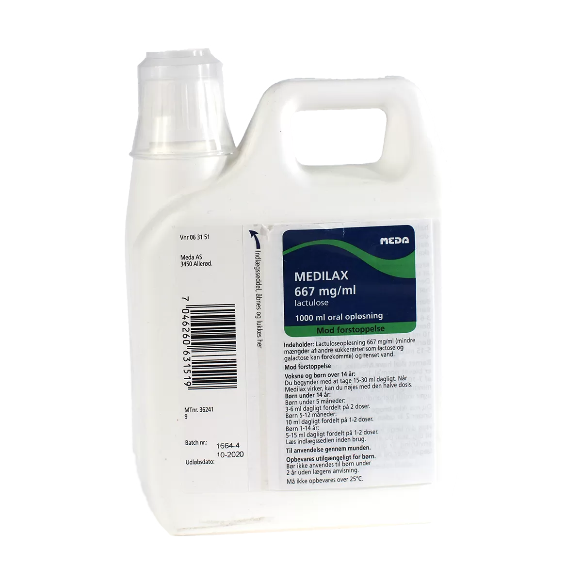 Medilax oral opl. 667 mg/ml i dunk - 1000 ml