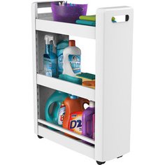 Desserte mobile MOBILO, 3 tablettes, PP