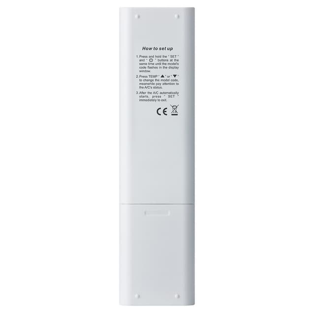 Fjernbetjening CHUNGHOP K-2098E Universal Reserveklimaanlæg AC