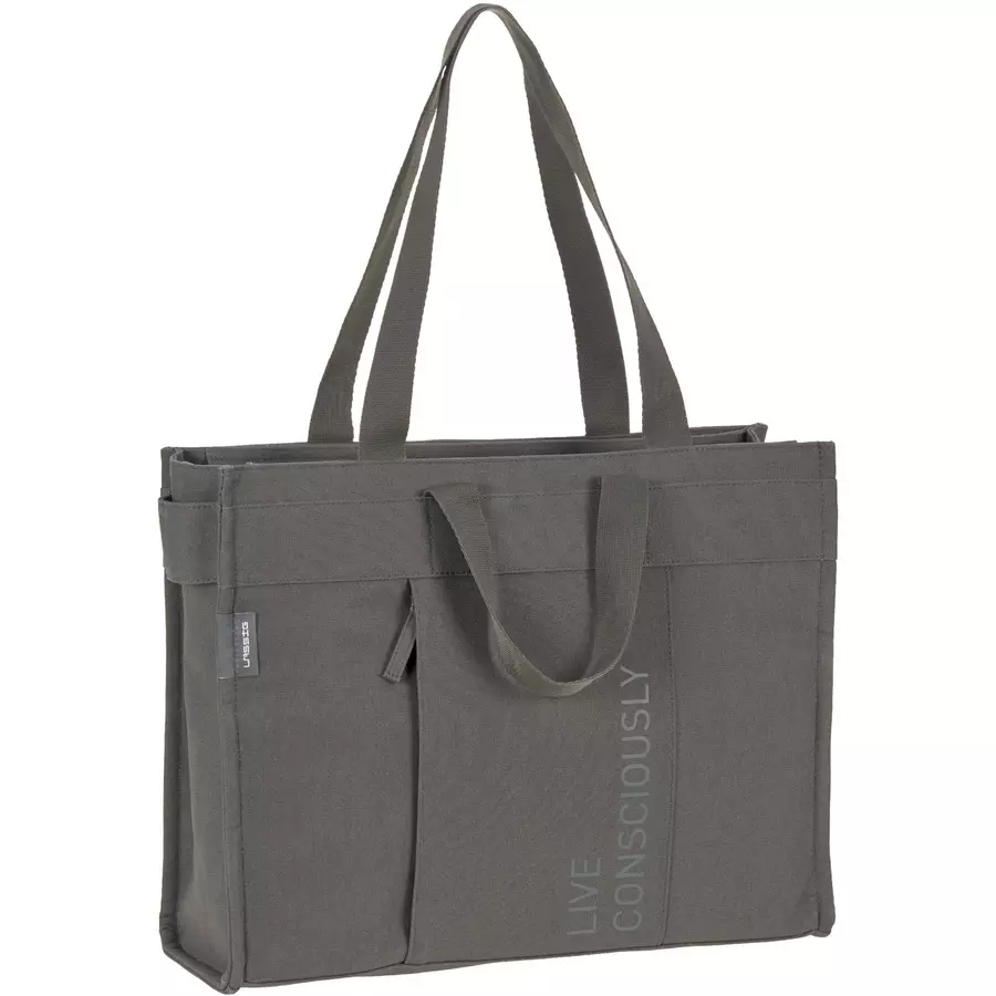 LÄSSIG Wickeltasche GRE Tote up Bag anthracite
