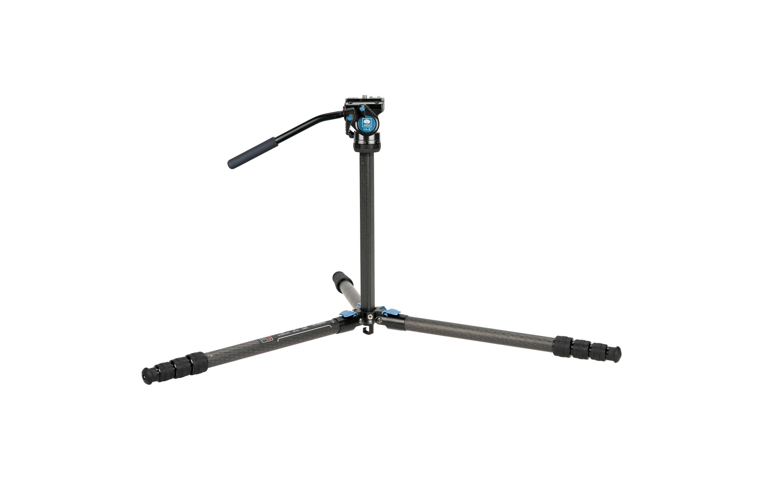 Stativ ST-124 Superb Travel mit VA-5 Videokopf<br>Leichtes und kompaktes Dreibeinstativ mit präzisem Videokopf
