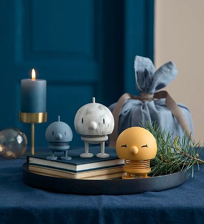 Hoptimist Medium BumBlå - 10 cm - Marble