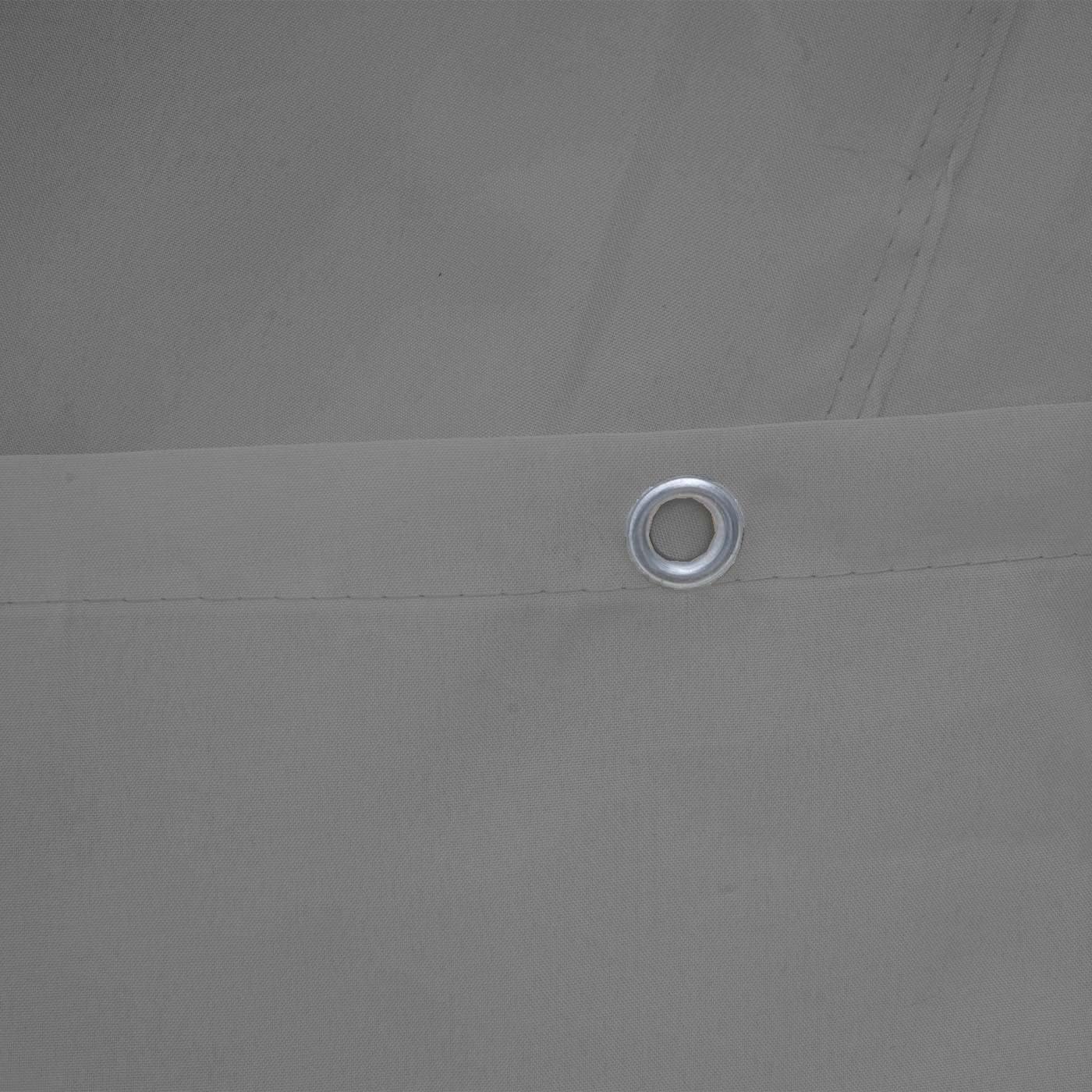 4er-Set Seitenwand für Pergola Cadiz, Ersatzseitenwand Pavillon 4x3m, Polyester - grau