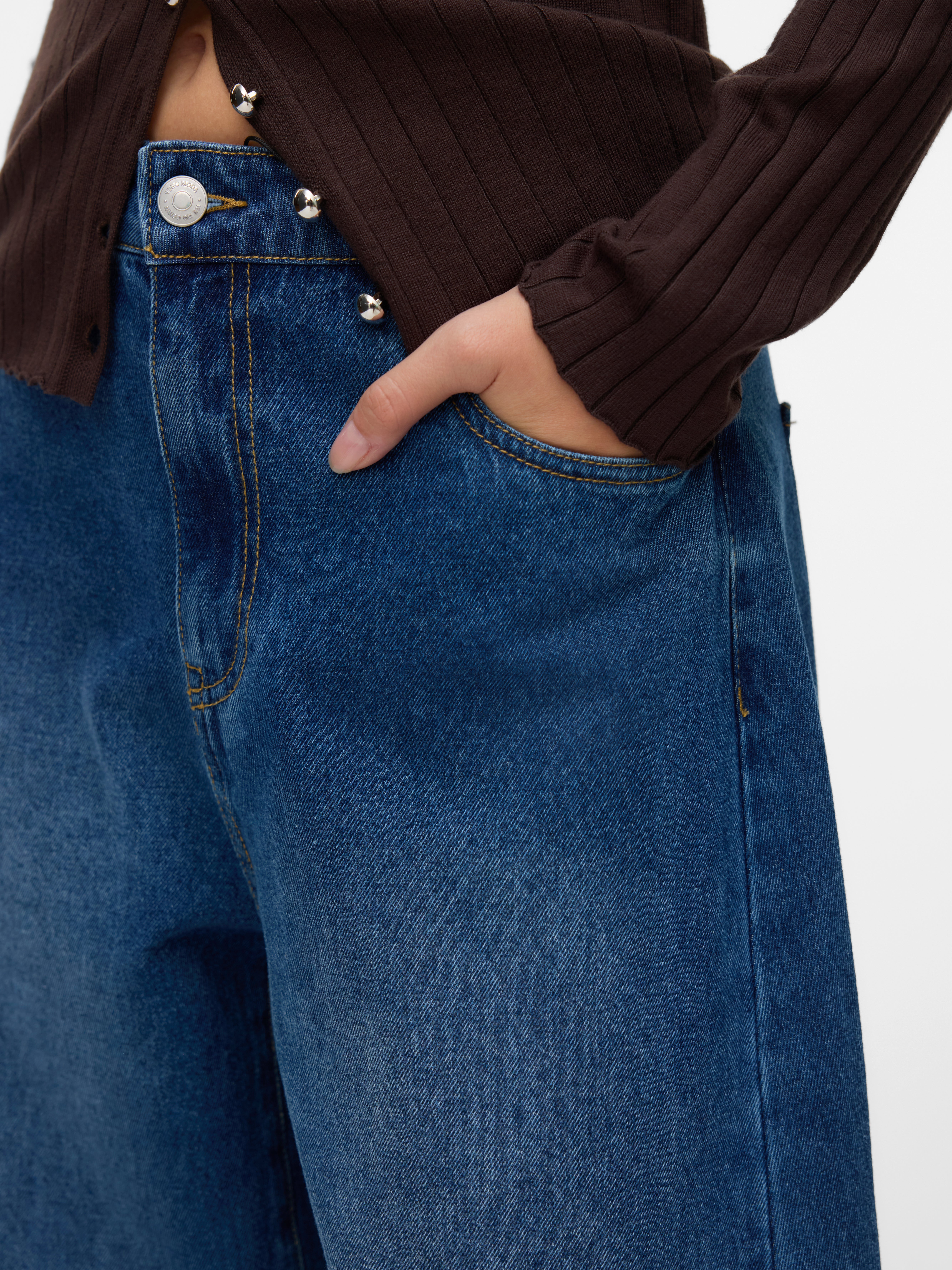 VMKAITLIN High rise Barrel fit Jeans