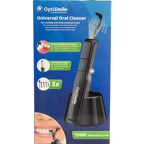 Optismile tandrenser - sort