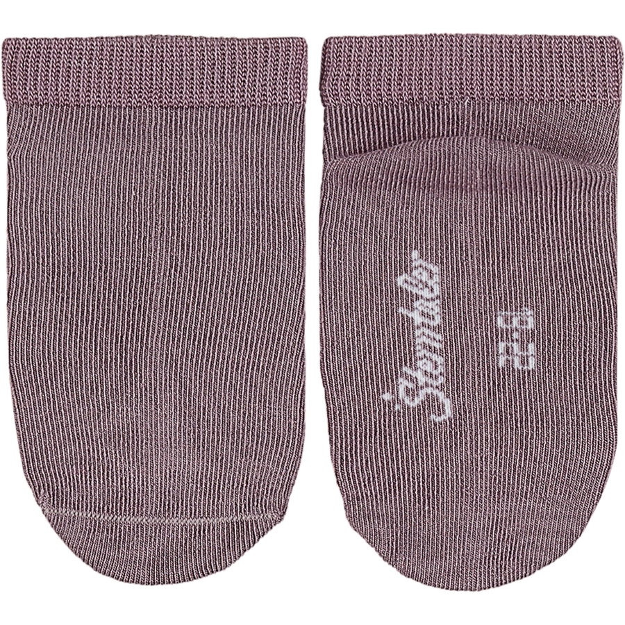 Sterntaler Sneaker-Söckchen uni, 3er-Pack lila
