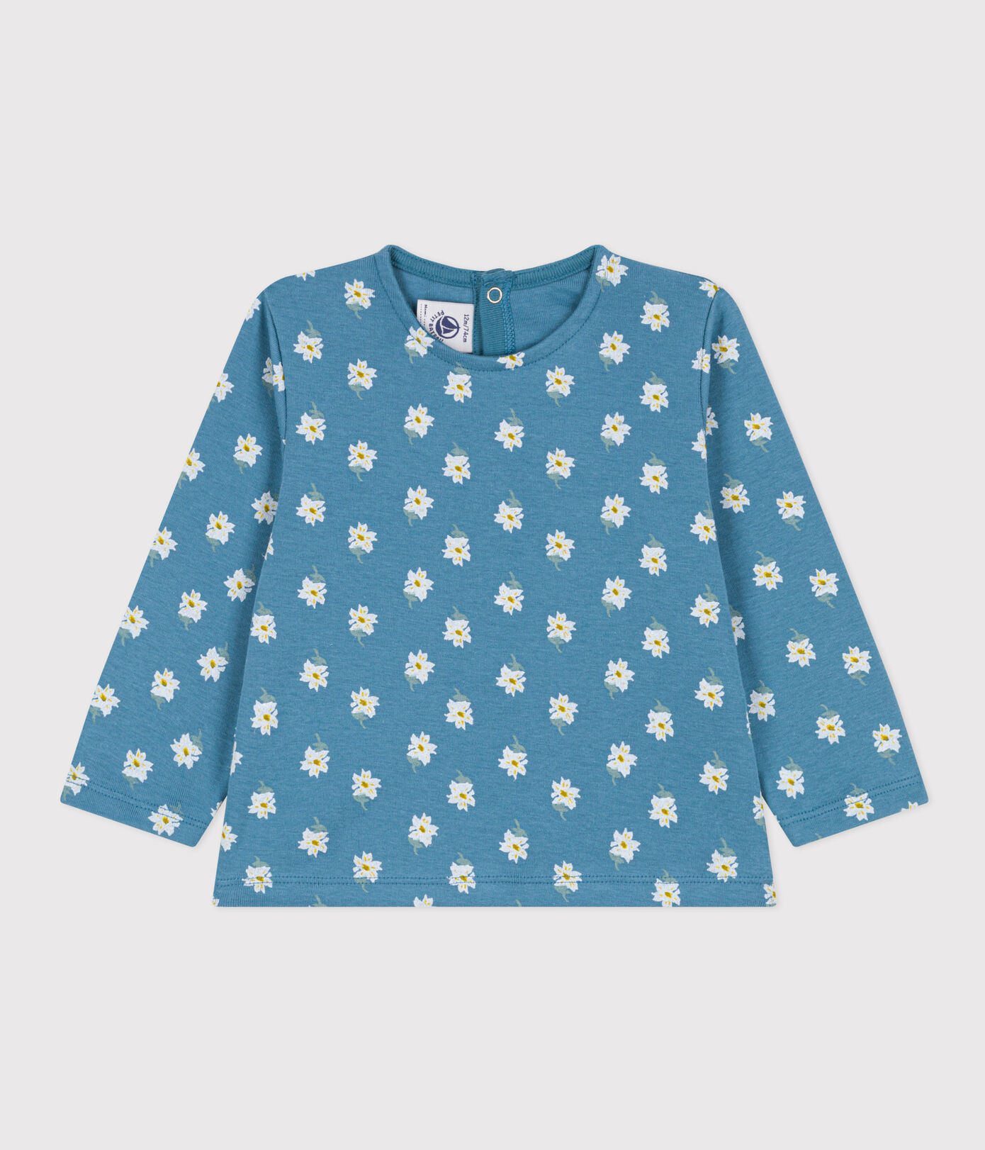 Tee-shirt manches longues en coton bébé