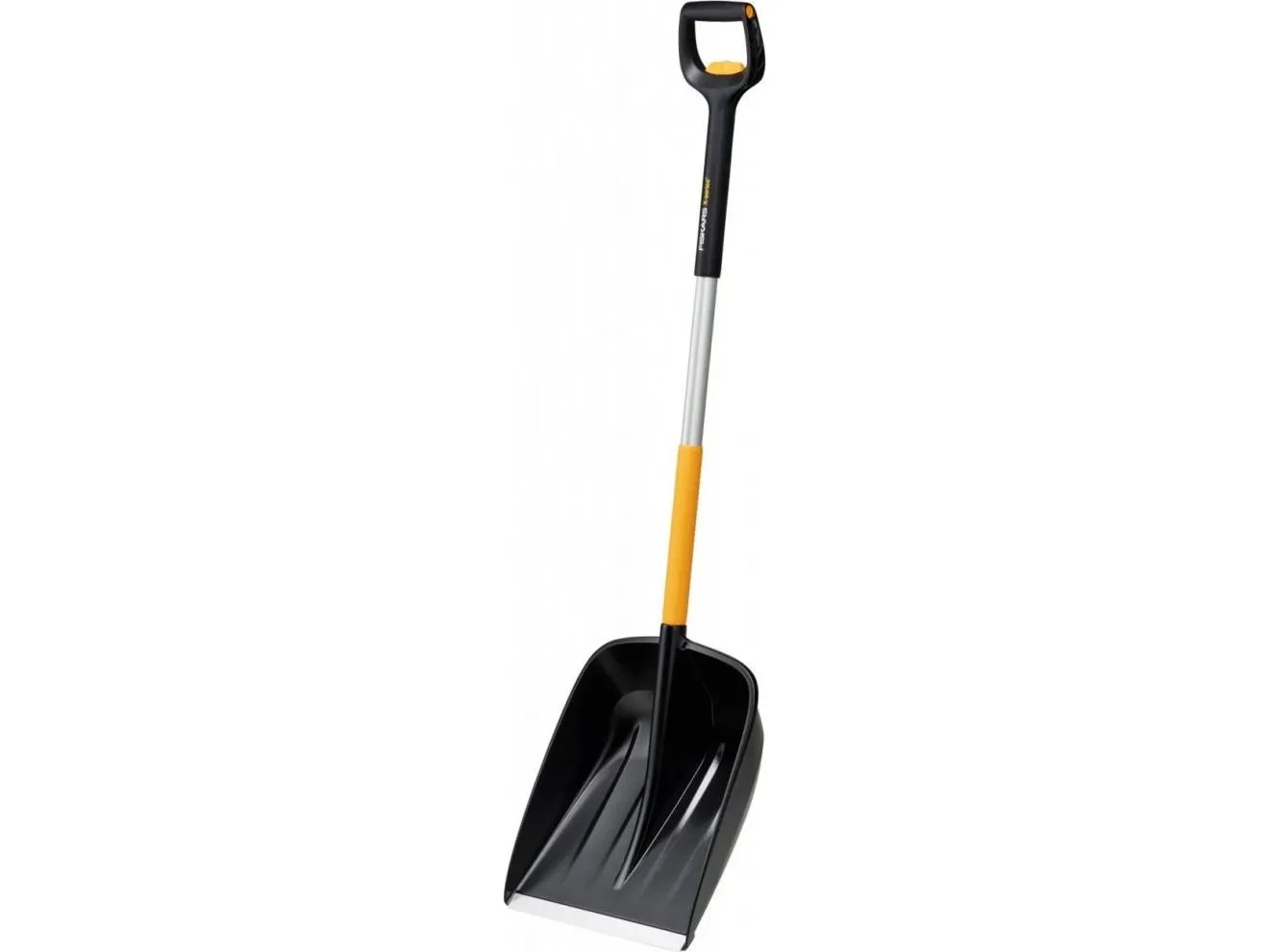 Fiskars 1057188, Sneskovl, Metal, Sort, Orange, Justerbar, Ergonomisk, Finland, 36,2 cm