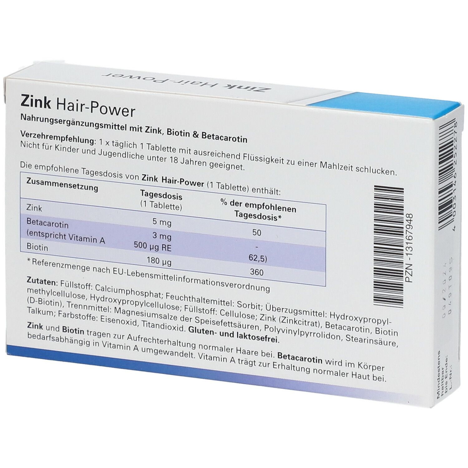Zink Hair-Power