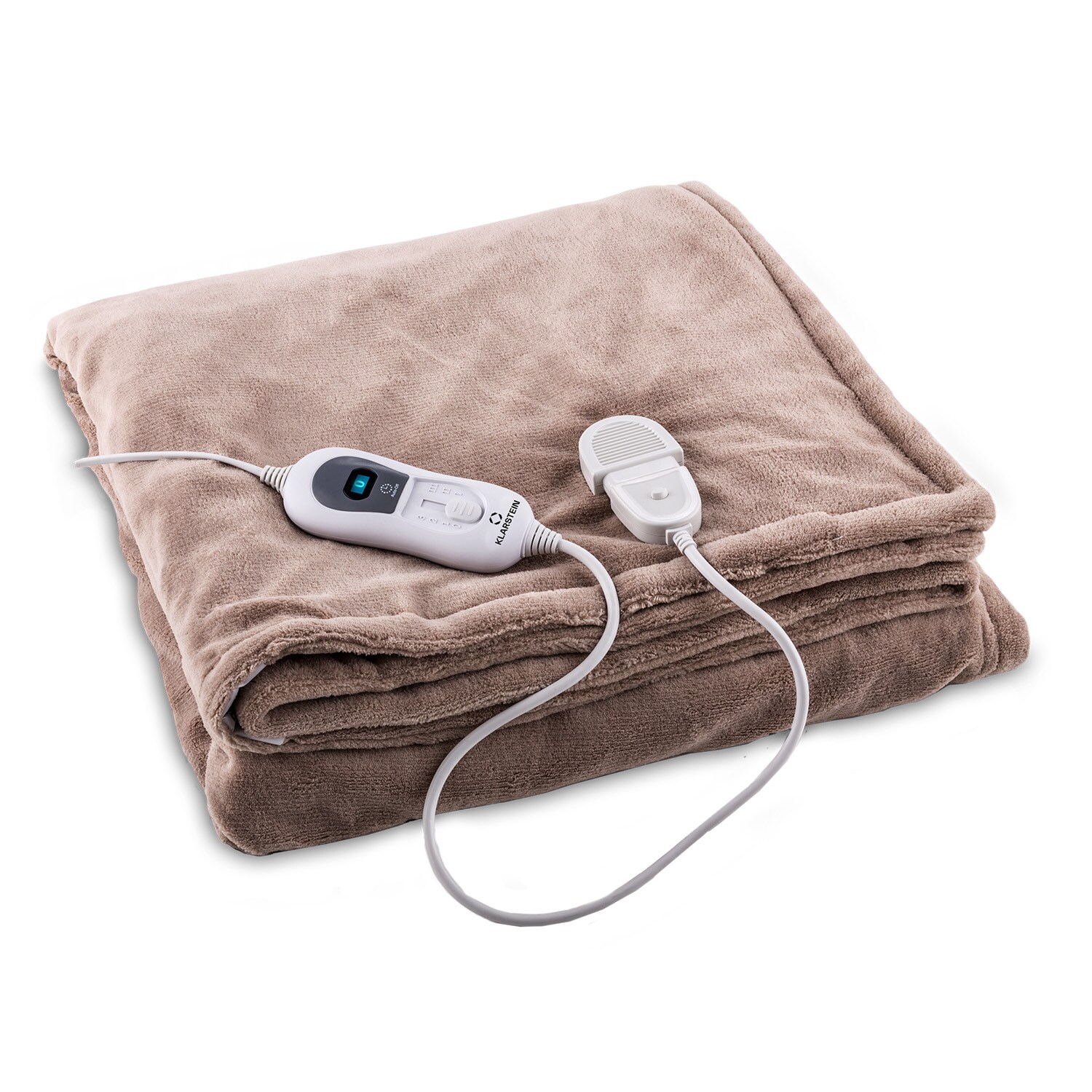 Dr. Watson XL Heizdecke 120 W 3 Stufen 180 x 130 cm Bedienteil Beige XL