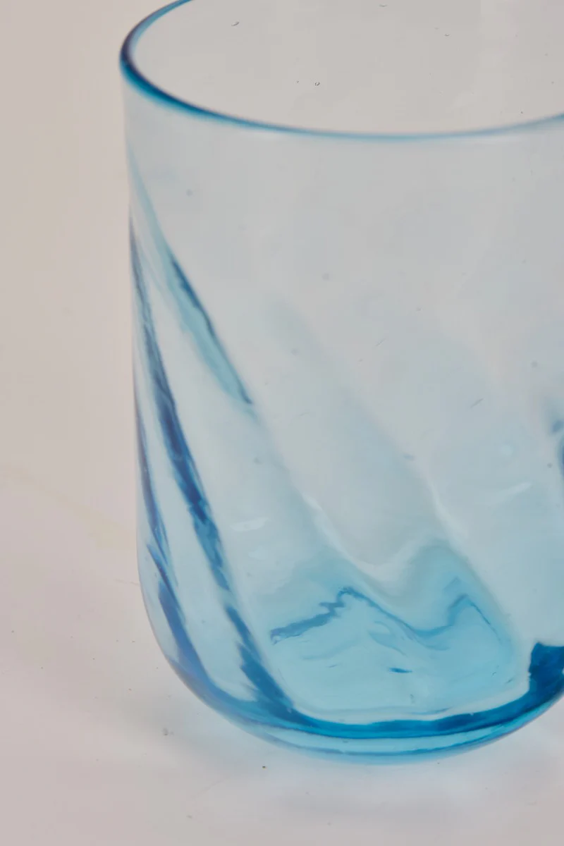 Bahne Interior  Twist vandglas - Light Blue