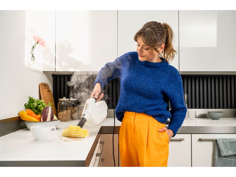 Kärcher Dampfreiniger SC 1 Multi and Up CH Tragbarer 4-in-1-Dampfmopp