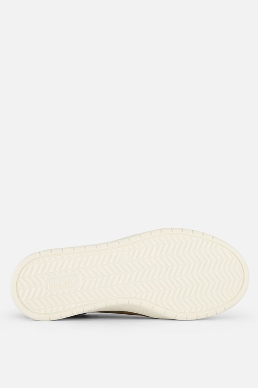 Rieker Instappers groen Nubuck