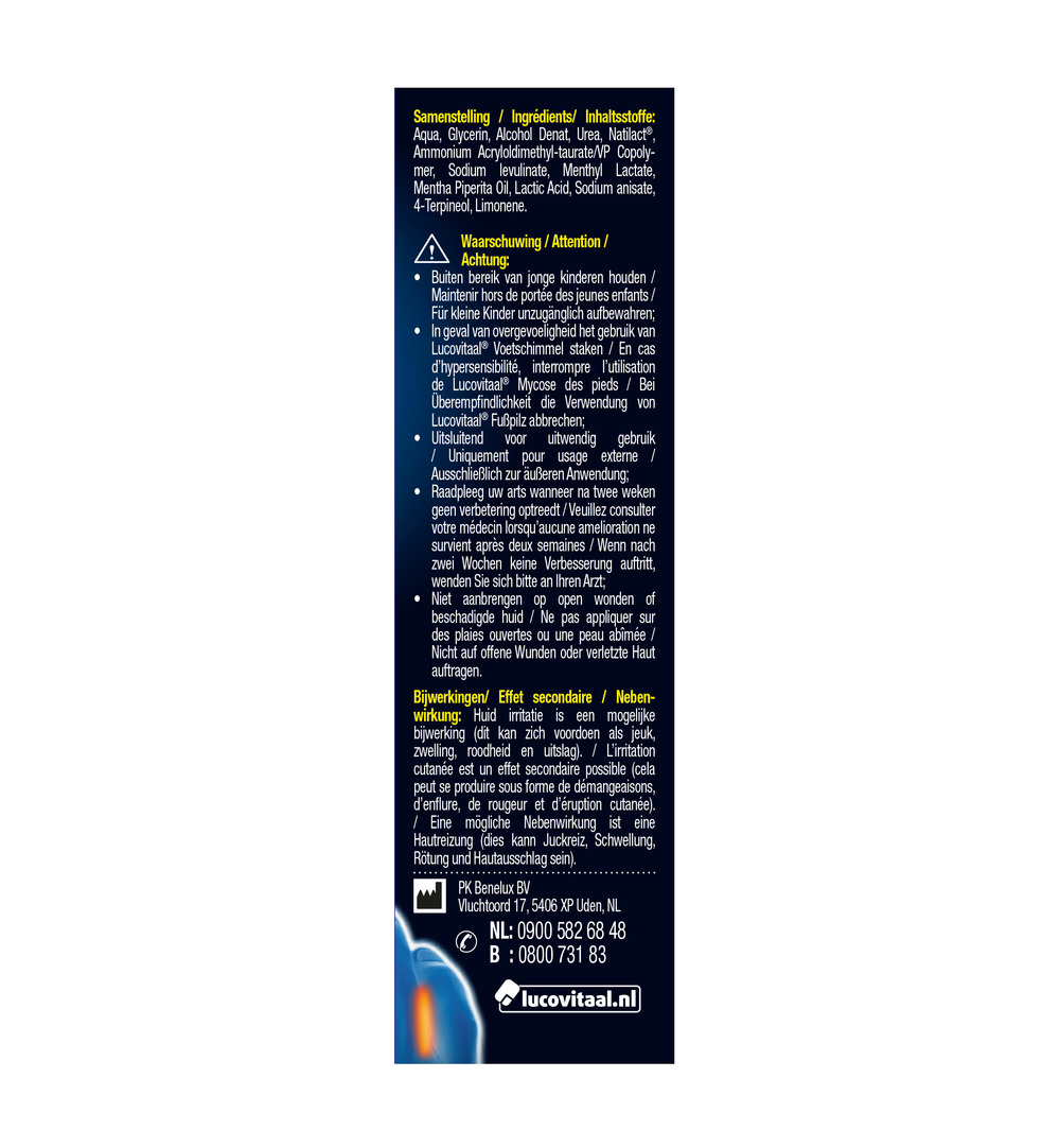 Lucovitaal Voetschimmel Gel (30 ml)