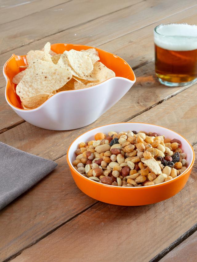 Snack- und Servierschale, 2-in-1