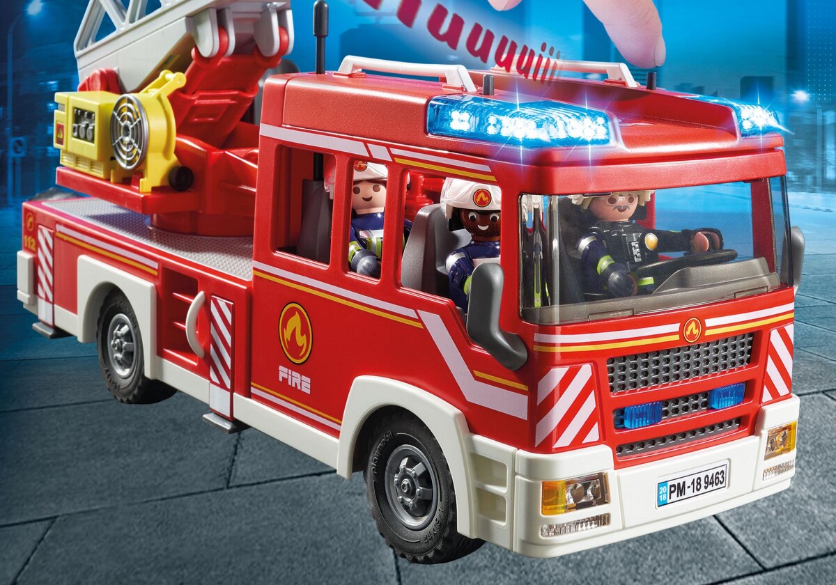 Playmobil City Action - Brandbil Med Stige - 9463