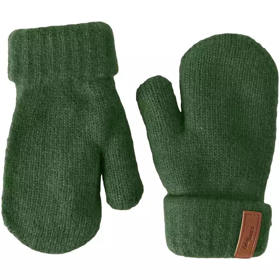 BabyMocs Handschuhe Vegan grün