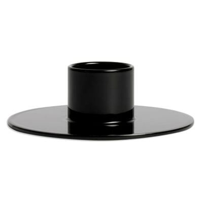 Kerzenständer Pop, RAL 9005 Tiefschwarz