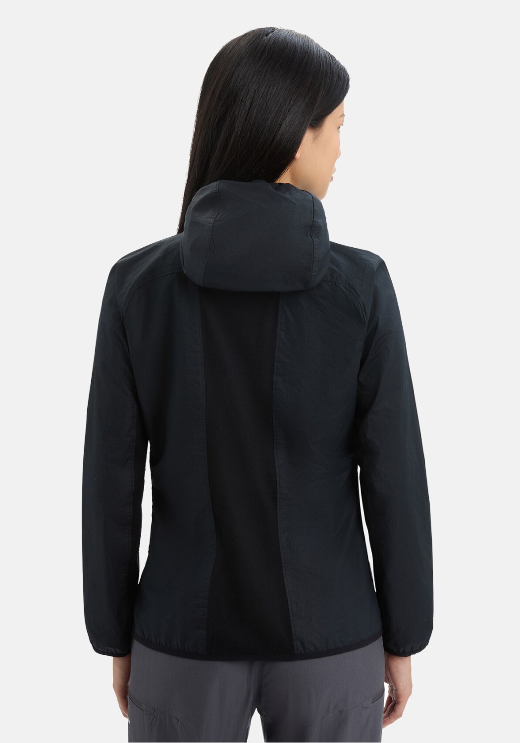 Icebreaker Damenjacke Shell  Windbreaker Black