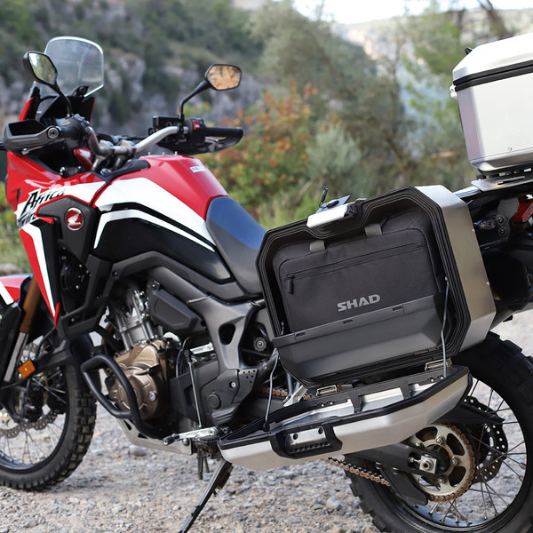 Shad - Valises latérales SH35 Aluminium Aluminium