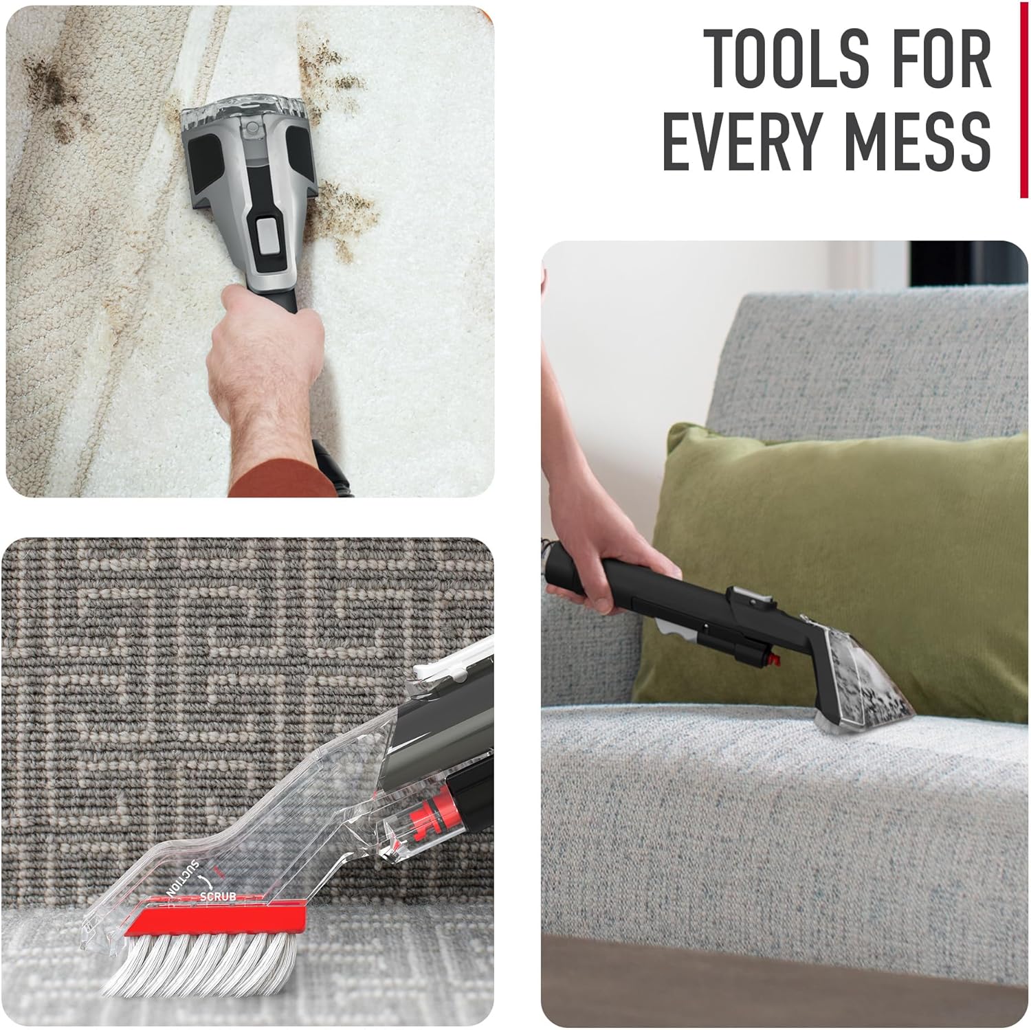 Hoover CleanSlate XL Fleckenreiniger, Grau