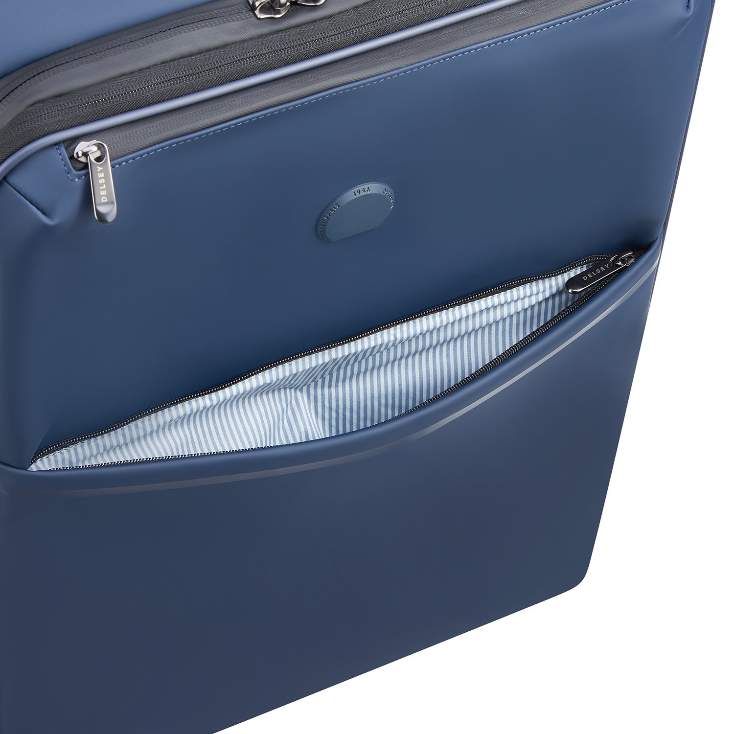 Delsey Turenne Soft Trolley M Expandable dark blue