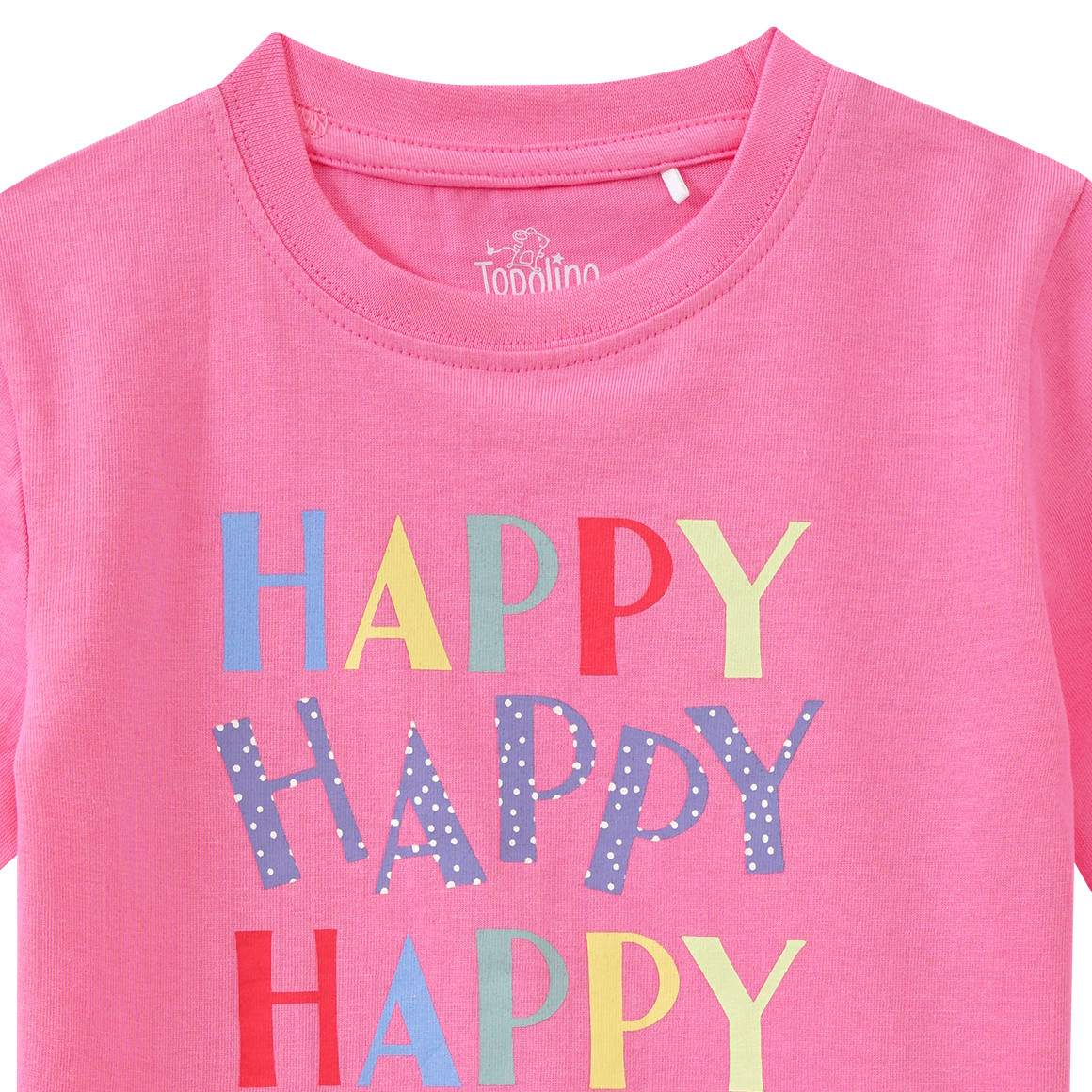 Topolino Kinder T-Shirt mit Geburtstags-Print pink