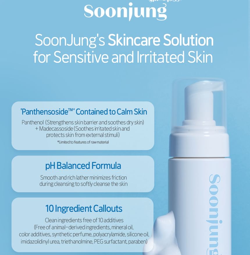 ETUDE - Soon Jung pH 6.5 Whip Cleanser Navulling Alleen