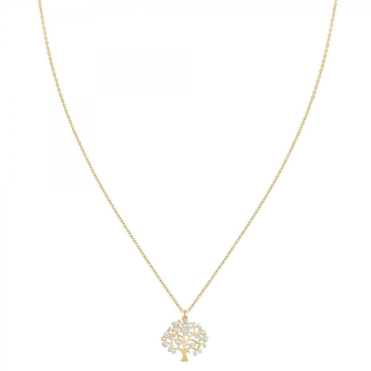 Collier arbre de vie SC Bohème orné de Cristaux scintillants