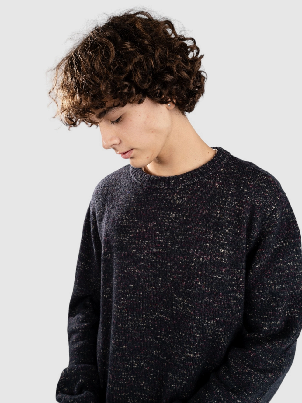 Anerkjendt Aksune Space Yarn Pullover sky captain