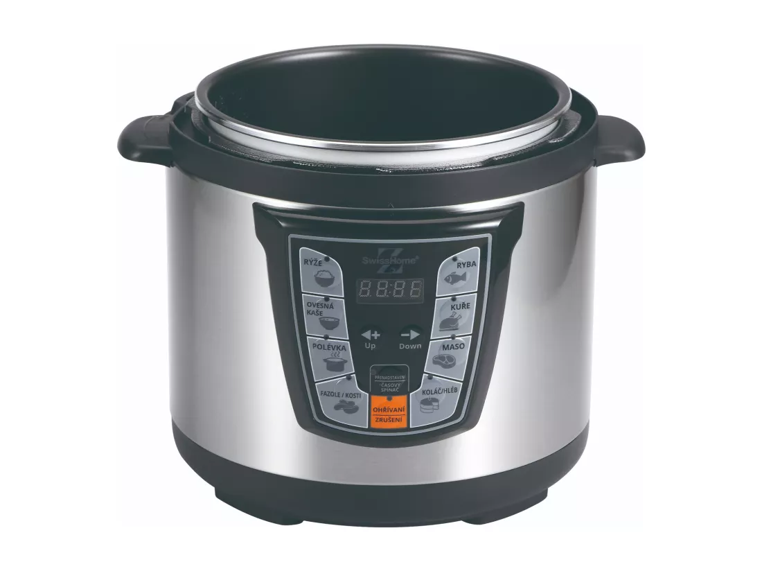 Autocuiseur électronique 6L 1000W avec accessoires Low Cooker SH