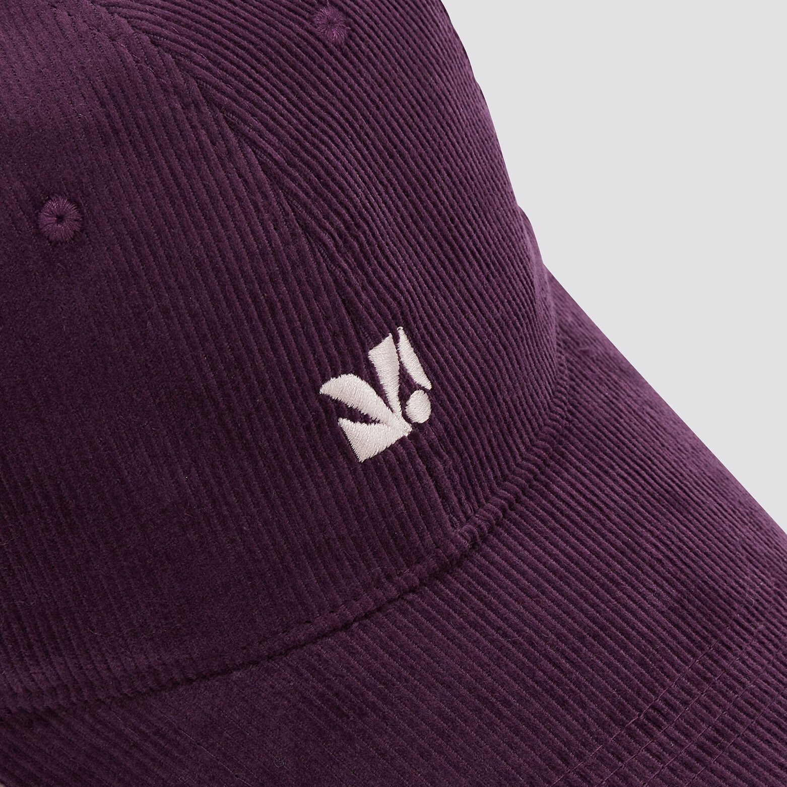 Casquette en velours Violet